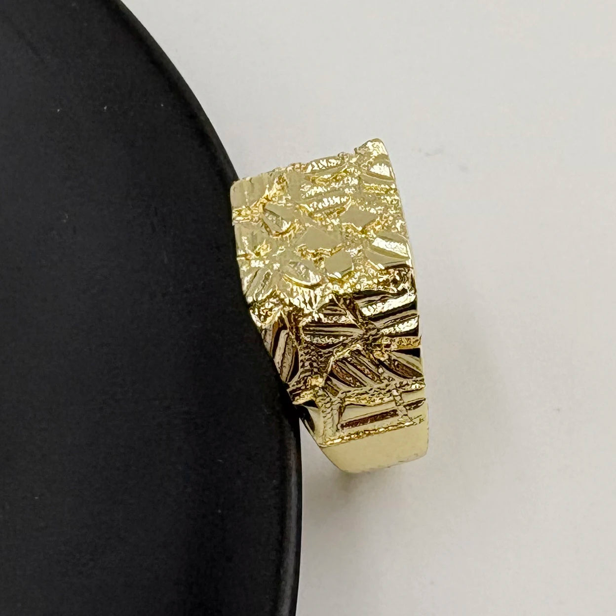 14K Gold Plated Nugget Ring